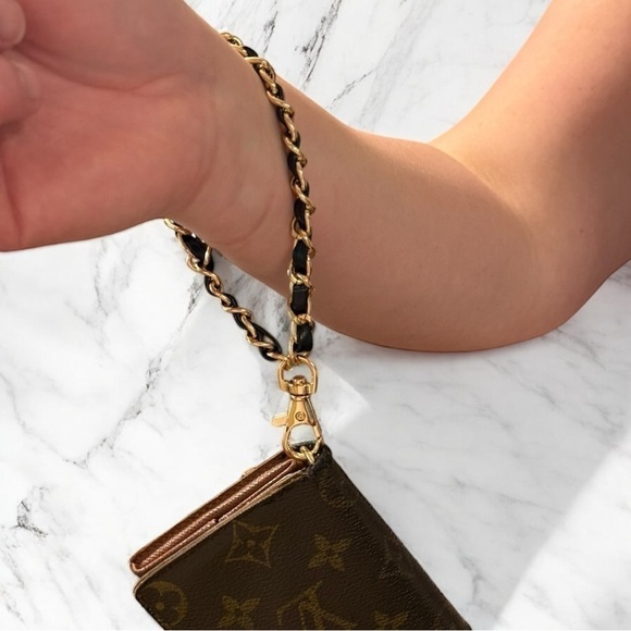 Louis Vuitton Authentic Vintage Monogram Popup Marco 98 Snap Wallet Wristlet - Picture 3 of 12